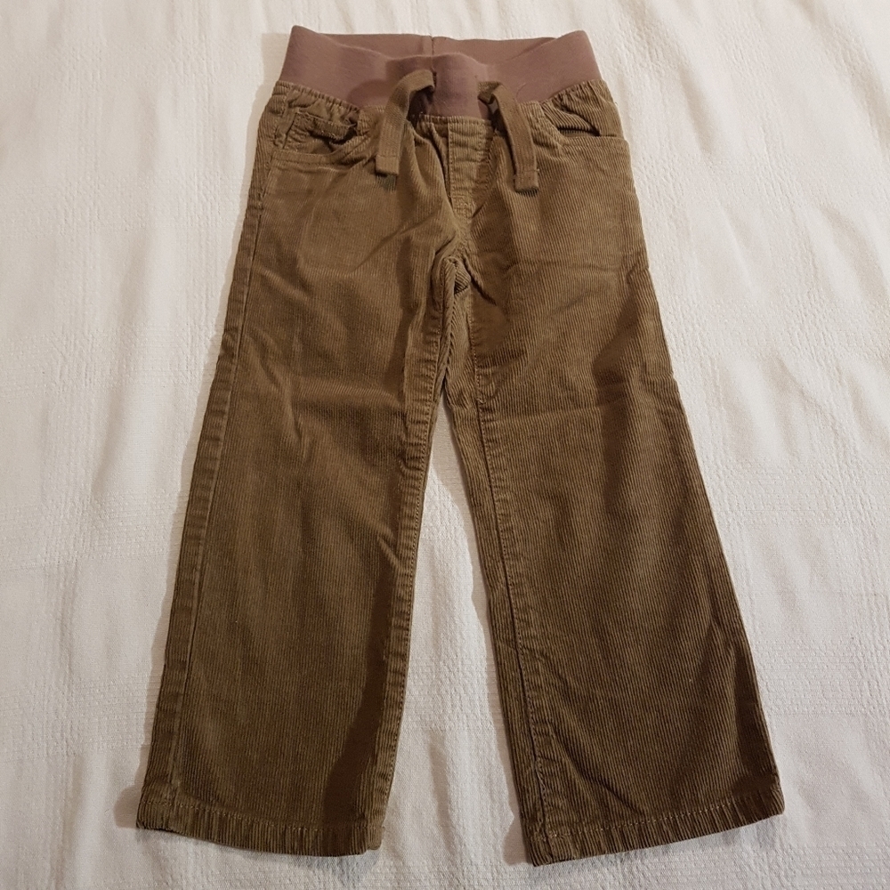 Crazy 8 boys size 3T soft waisted tan corduroy pants